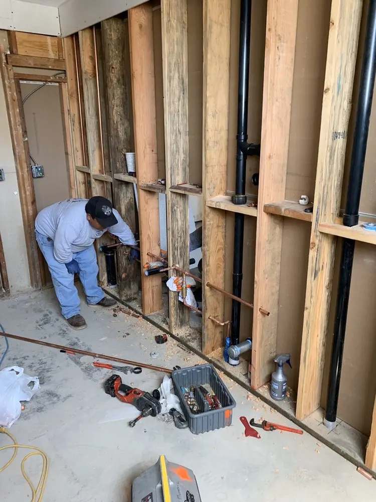 Commercial rough-in plumbing for Gas Line Repair in Brentwood Heights